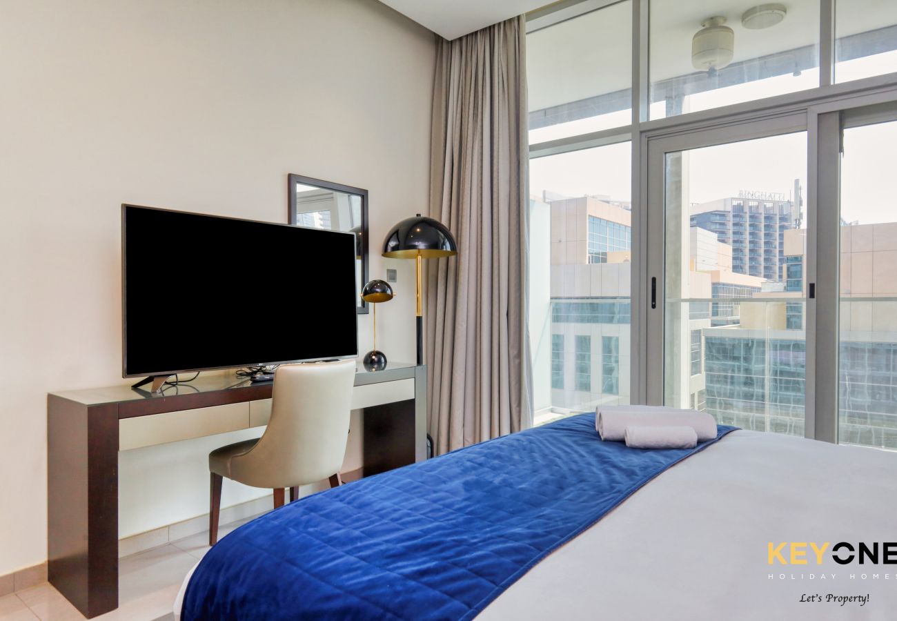 Studio a Dubai - Majestine Living | Stylish Studio with Canal View