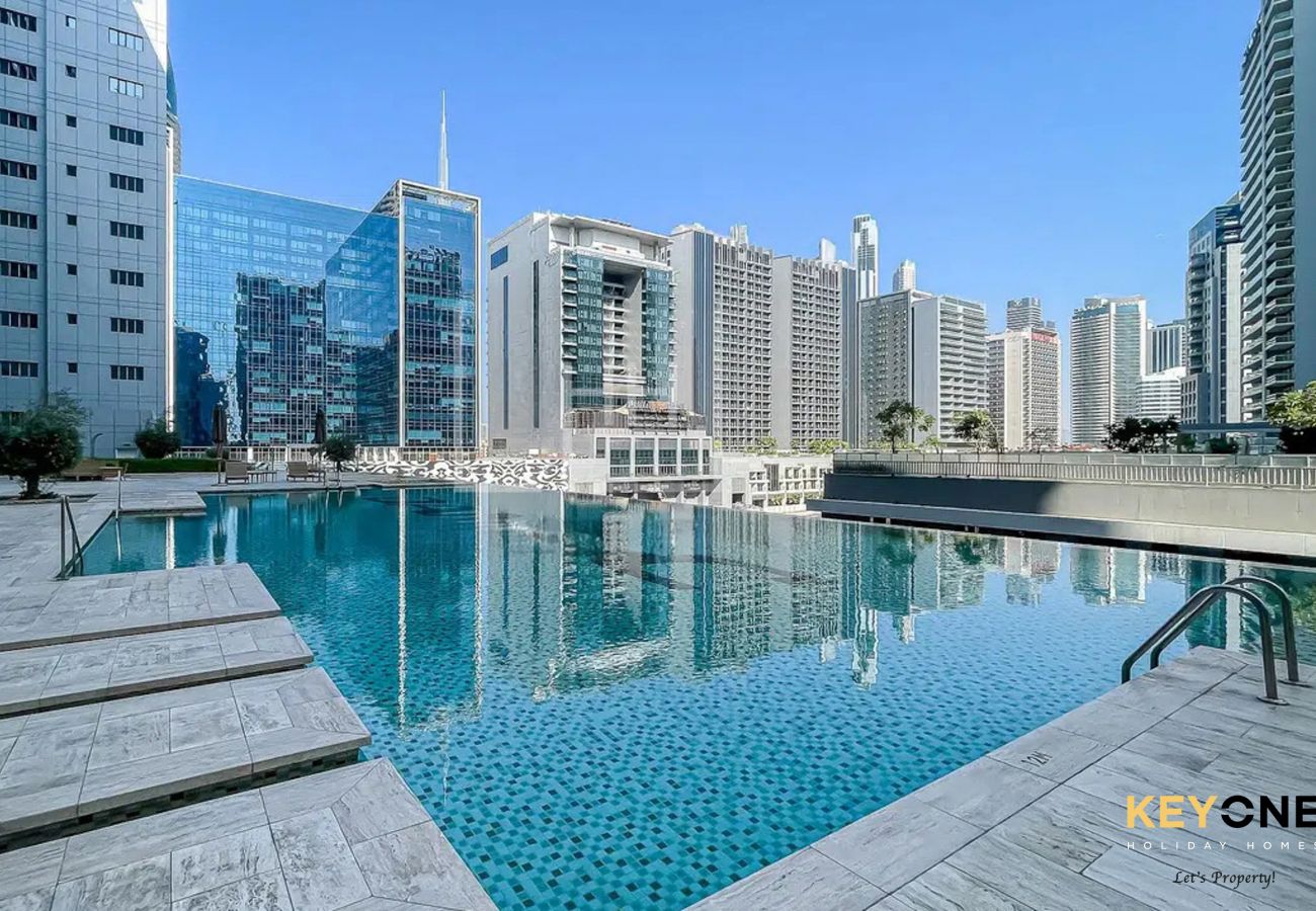 Studio a Dubai - Majestine Living | Stylish Studio with Canal View