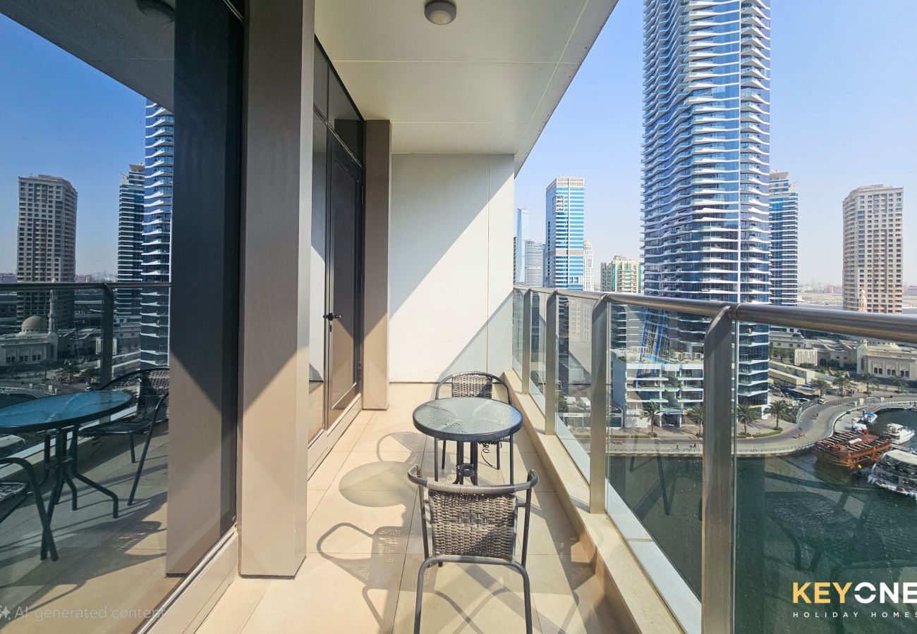 Apartment in Dubai - Sophisticated One Bedroom | Full Marina View