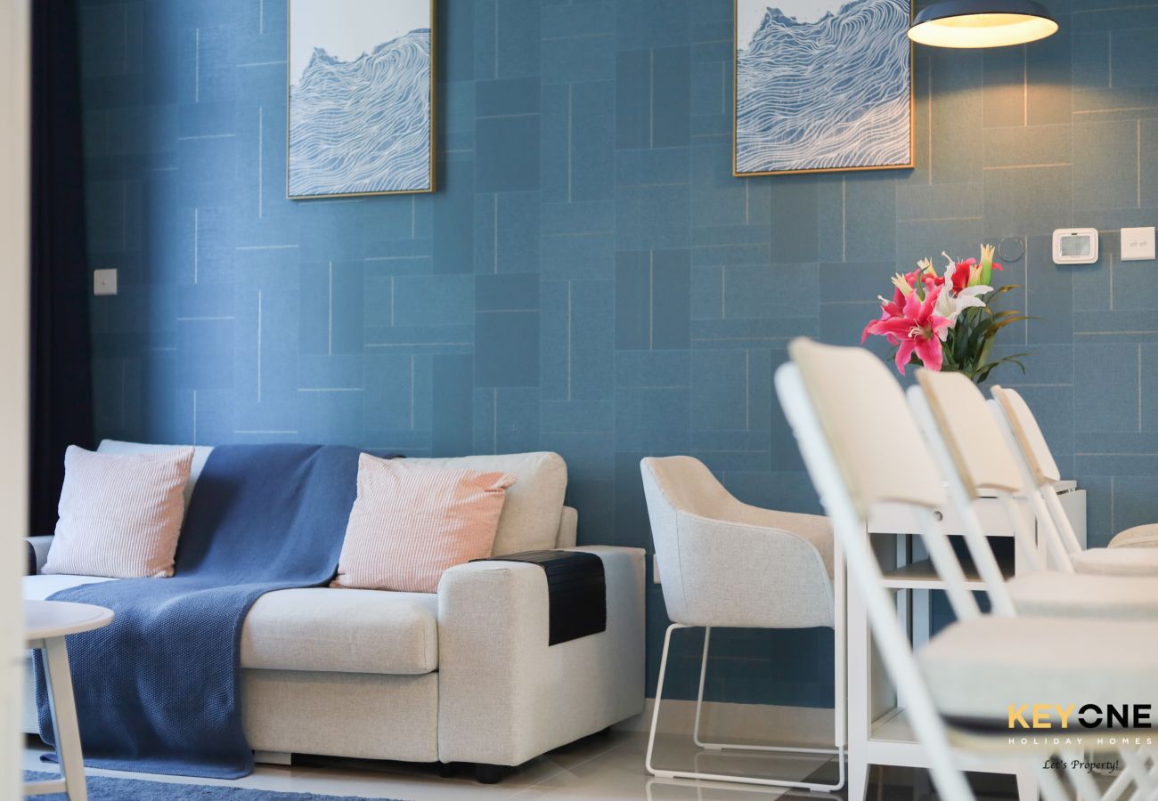 Апартаменты на Dubai - Serene Beachside Two-Bedroom Retreat